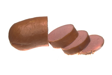 sausage isolated on white background