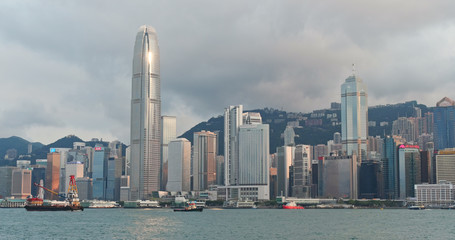 Obraz premium Hong Kong city skyline