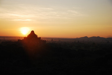 Sunrise at Bagan, Myanmar
