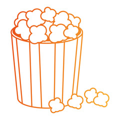 delicious pop corn icon
