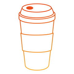 coffee drink in plastic container