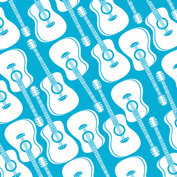 acoustic guitars musical instruments pattern
