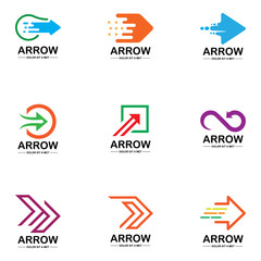 Abstract arrow logo