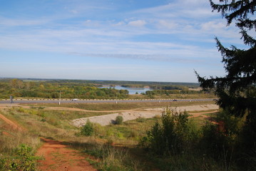 Vyatka river , landscape