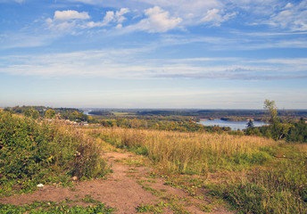 Vyatka river , landscape