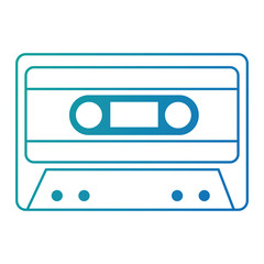 cassette music isolated icon