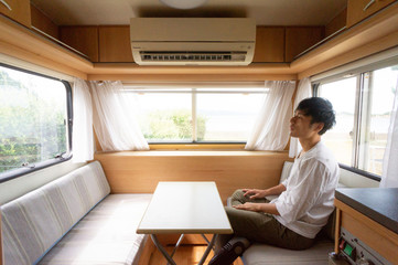 トレーラーハウス　内観