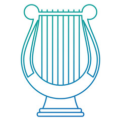 harp music instrument icon