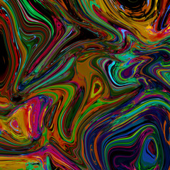 абстрактный волшебный красочный фон брызг