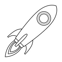 rocket start up icon