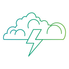 cloud with thunder ray