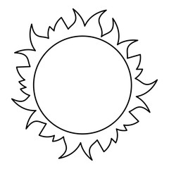 star sun space icon