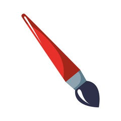 paint brush isolated icon