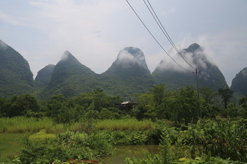 Obraz premium Karst Mountains in China