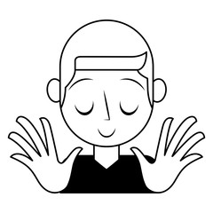 young man avatar character