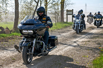 Obraz premium Bikers arrive