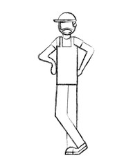mechanic worker avatar character