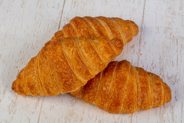 Delicious french croissant