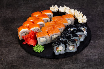 Japanese sushi set