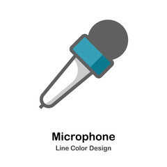 Microphone Flat Icon