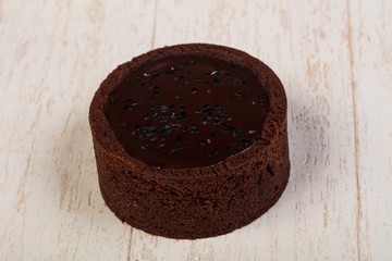 Brownie chocolate cake