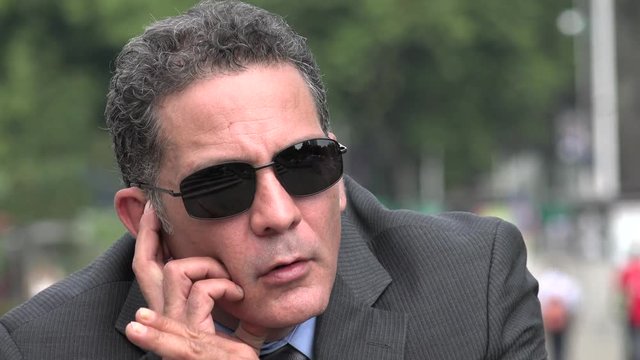 FBI Agent Or Male Security Guard