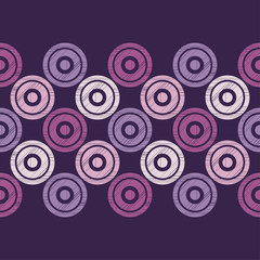 Polka dot seamless pattern. Geometric background. Dots, circles and buttons. Тextile rapport.