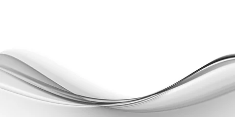 Wall murals Abstract background for design  with black and white waves