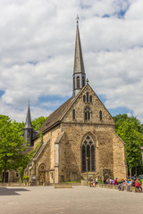 Jacobi church in the historical center of Rinteln, Germany