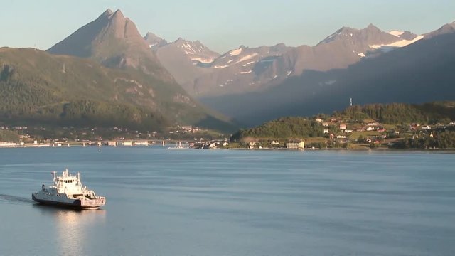 In Storfjord. Stranda, Norway