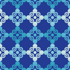 Polka dot seamless pattern. Geometric background. Dots, circles and buttons. Тextile rapport.