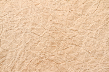 Brown wrinkle recycle paper background