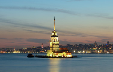 Obraz premium Kız Kulesi, İstanbul, Turkey