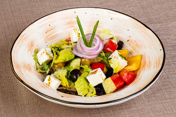 Traditional Greek salad