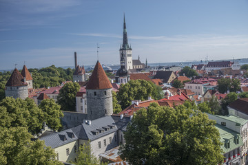 Obraz premium beautiful photos of Tallinn
