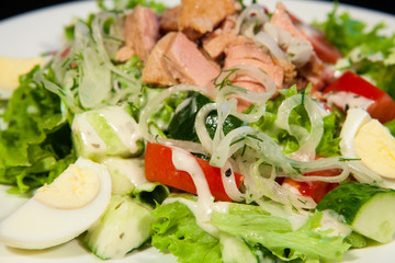 second course in the restaurant, fast food, food, healthy food
