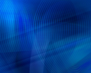 Abstract blue background with graphic element