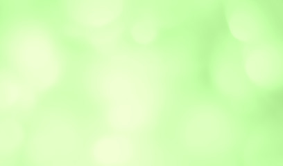 Blurred abstract green background, space for design element