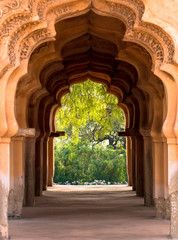 Fototapeta premium Tempel in Hampi, Indien