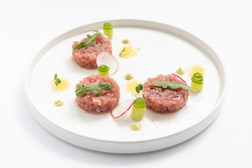 tartar with radish