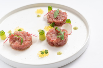 tartar with radish
