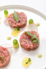 tartar with radish