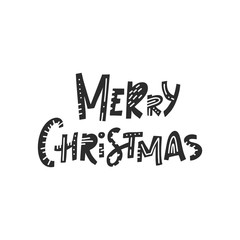 Merry Christmas Lettering