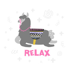 Lama In Relax