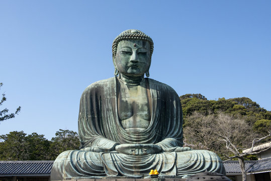 Bronze statue of Buddha in Kamakura