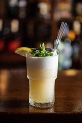 cocktail in the bar