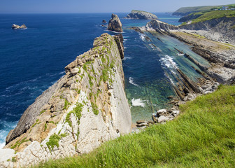 Cantabria, coastal landscape