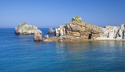 Fototapeta na wymiar Cantabria, coastal landscape