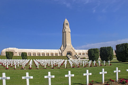 Verdun. Nécropole nationale de Douaumont. Meuse. Grand Est