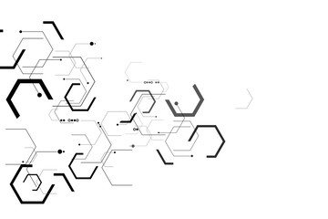 Vector science ant technology concept.